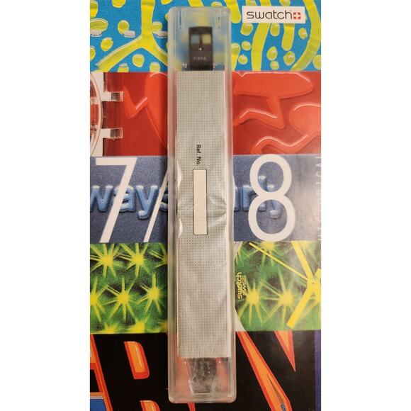 Swatch Watch VELVET UNDERGROUND LB108 1985 Standard Ladies New Old Stock - Picture 9 of 9